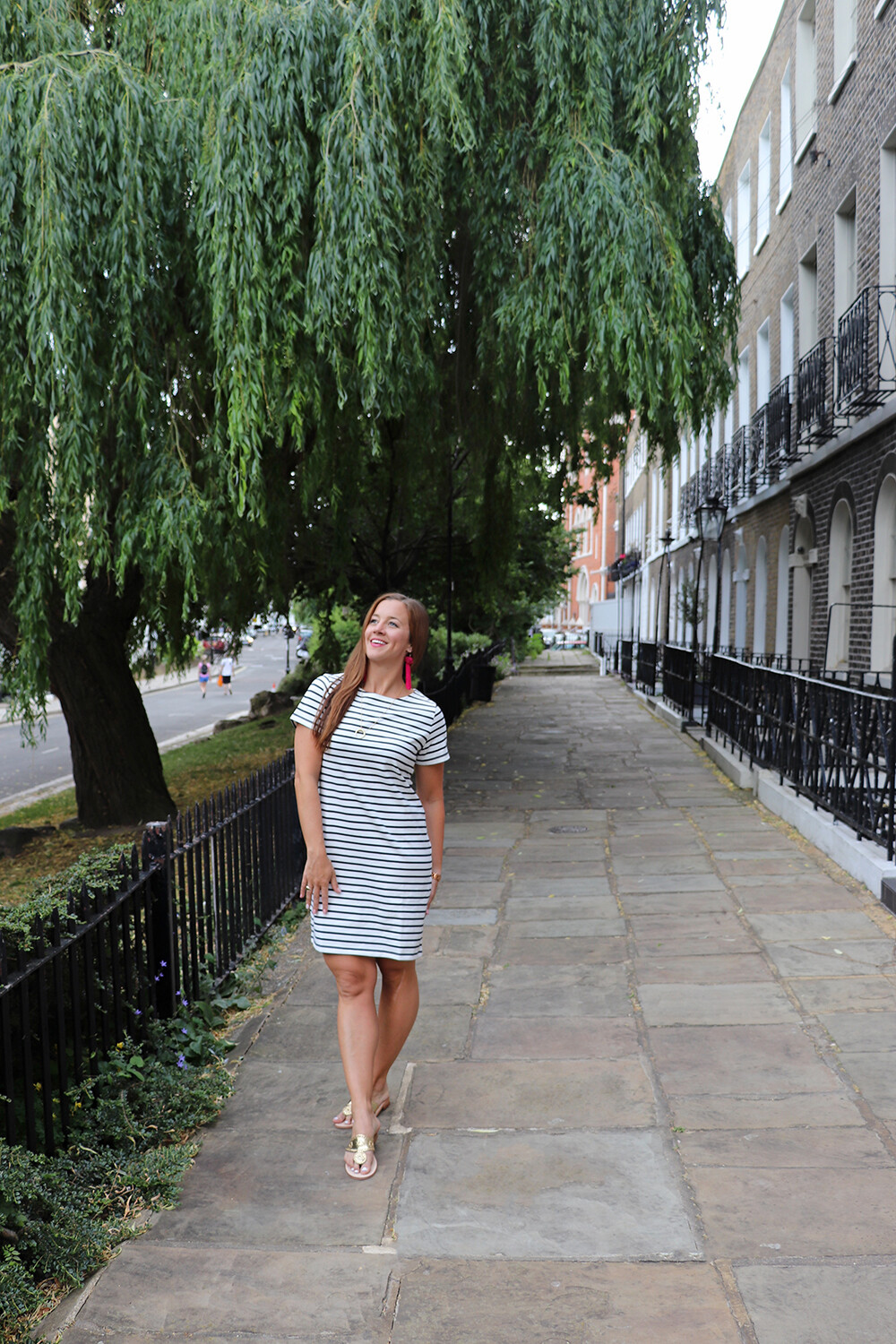London Fashion Blogger in Stripes