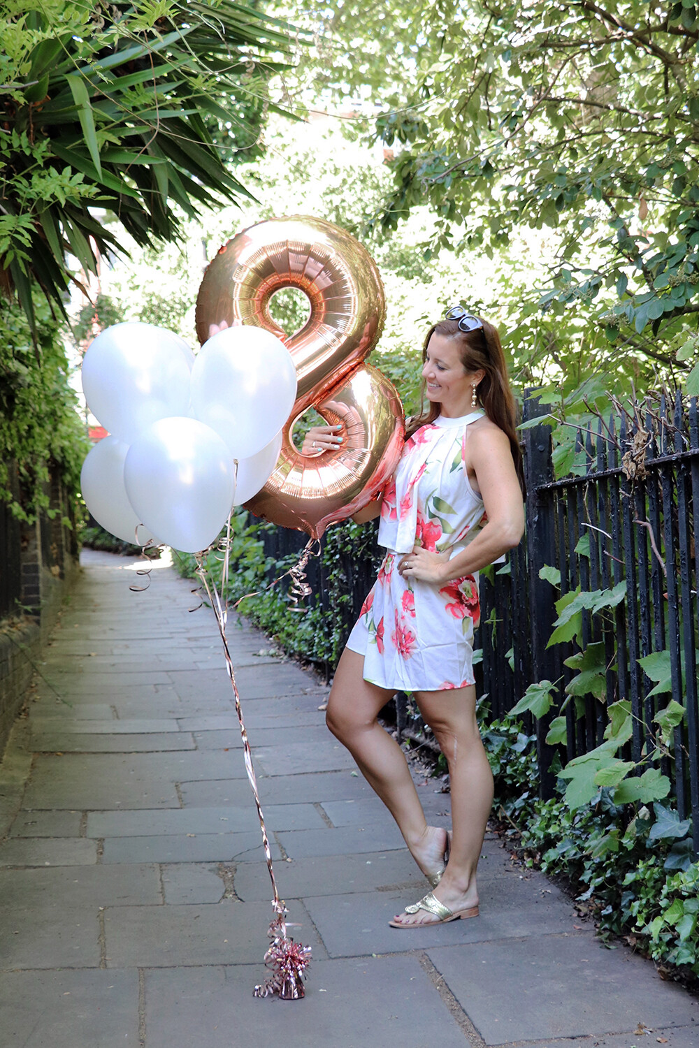 Rose Gold and White for 8th Blogger Birthday Shoot