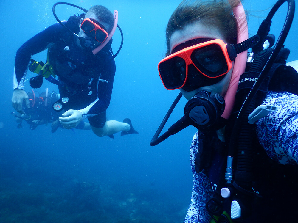 Scuba Diving Selfie