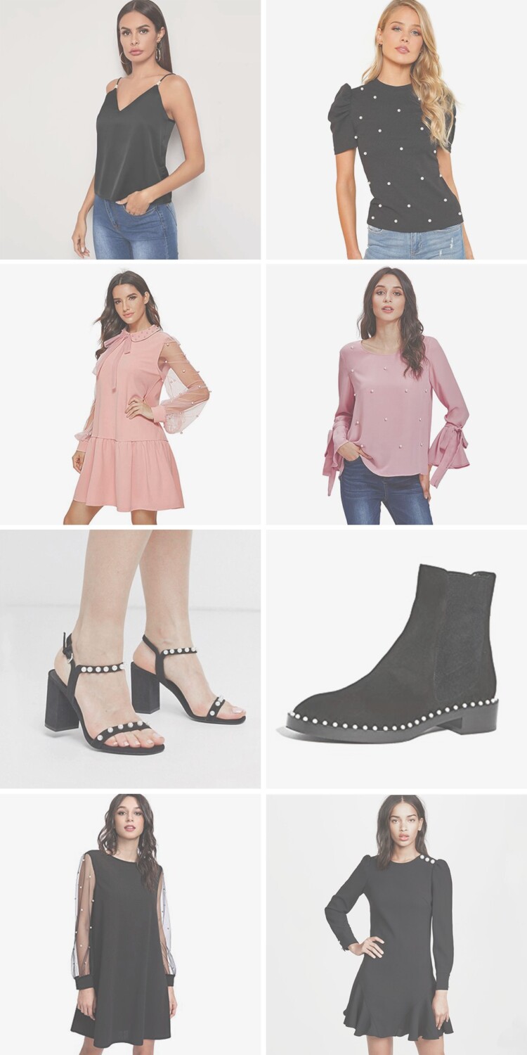 Sparkles and Shoes - Pearl Details Trend