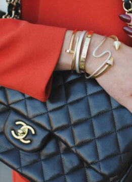 Unusual Birthday Wishlist - Chanel Fashion Fuse Wearing Chanel Handbag and Cartier Love Bracelet
