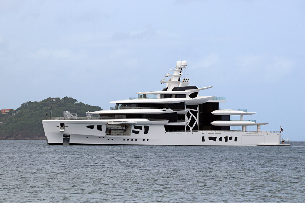 262 foot super yacht called ARTEFACT