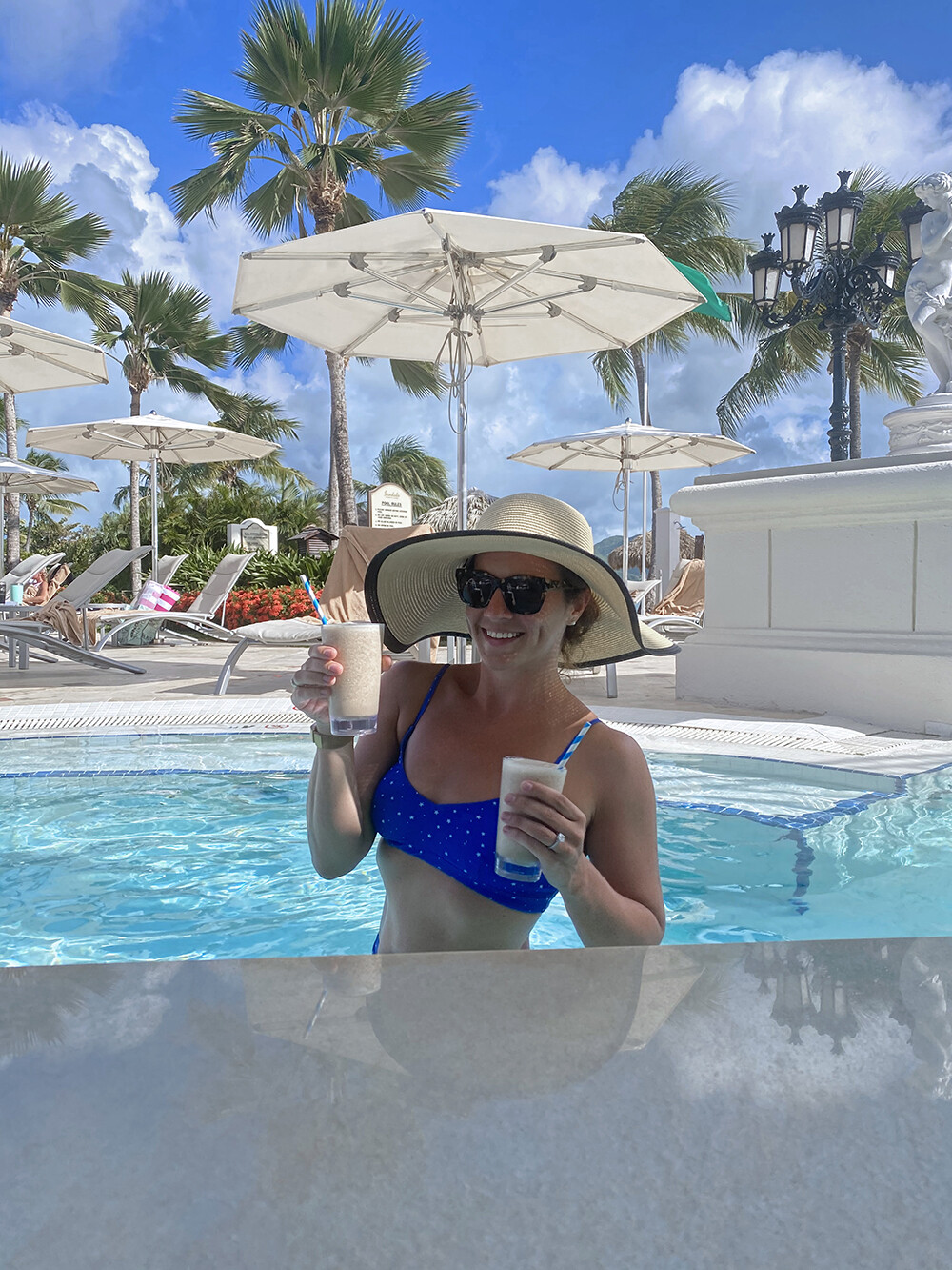 Dirty Banana Cocktail at the Pool Bar
