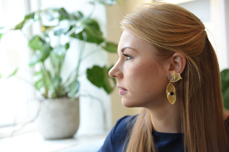 Earrings from UK Jewellry Subscription Box