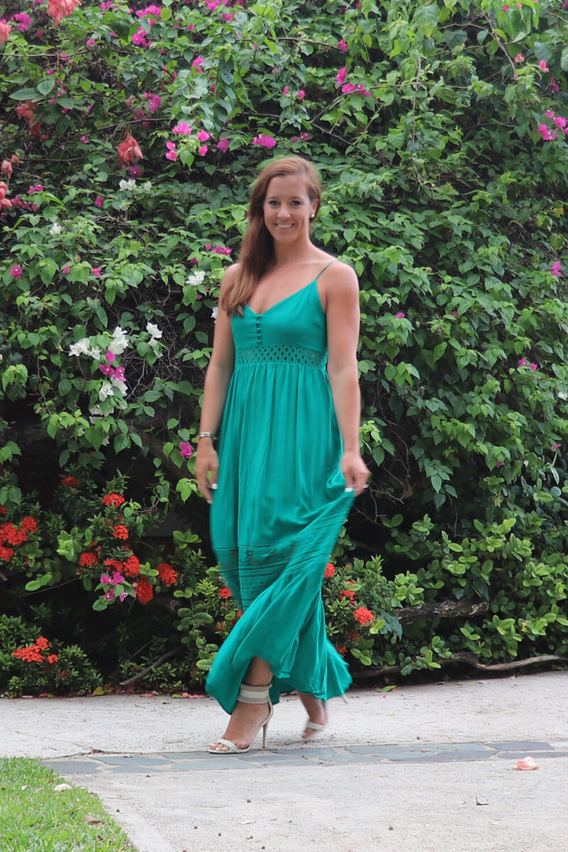 Jack by BB Dakota Kaia Dress and Sam Edelman Anabeth Sandals in Modern Ivory