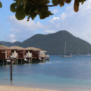 Overwater Bungalows at The Sandals Grande St. Lucian