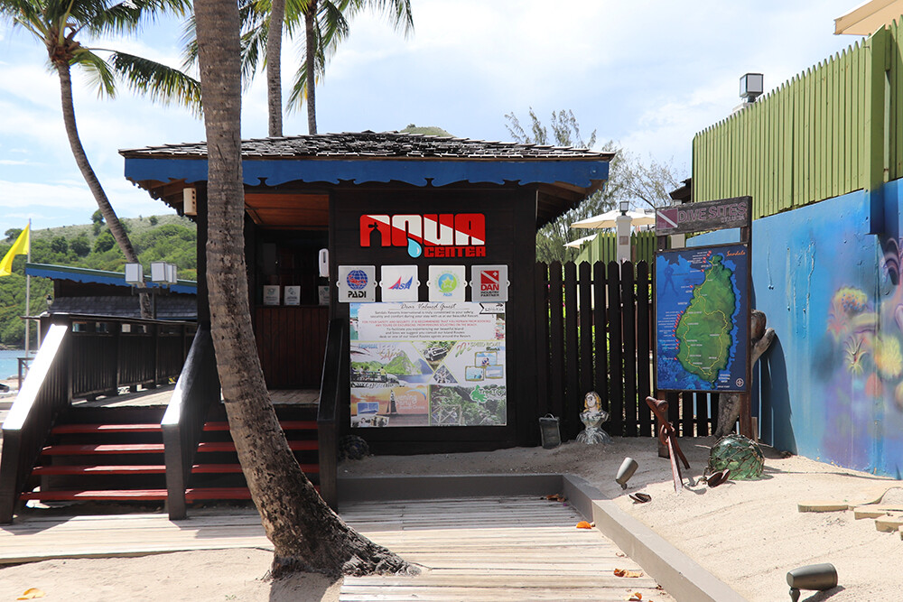 PADI Five Star Aqua Center in St Lucia