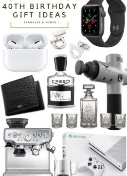 Sparkles and Shoes 40th Birthday Gift Ideas