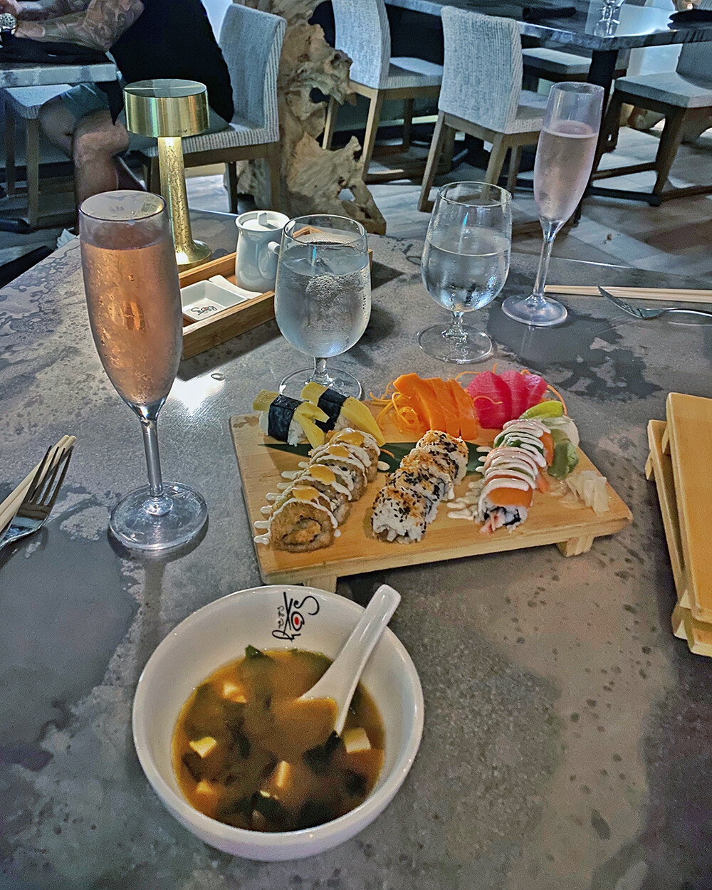 Sushi at Soy