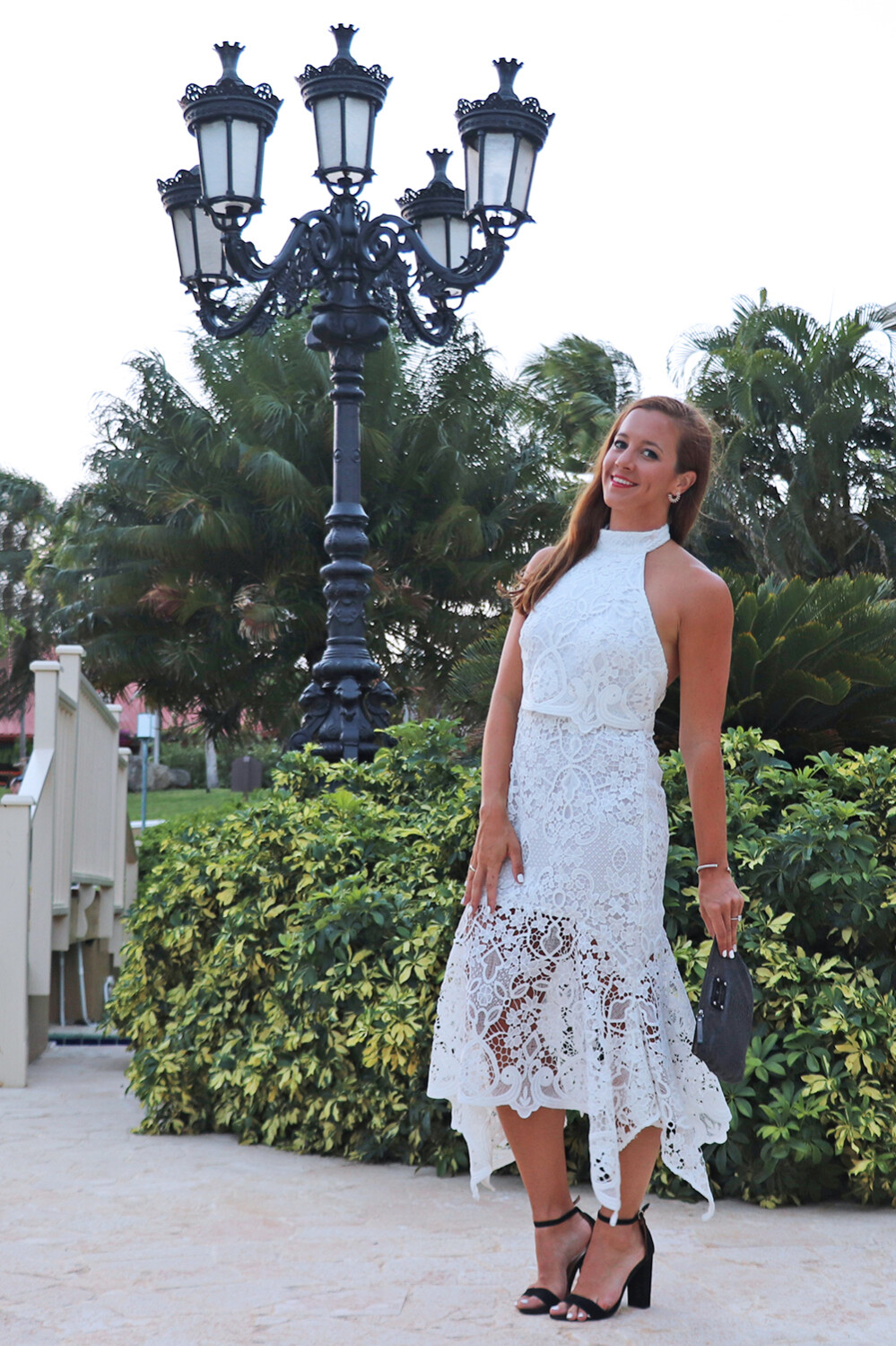 White Lace for Evening in St Lucia