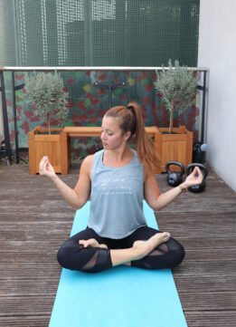 Yoga Pose London Blogger