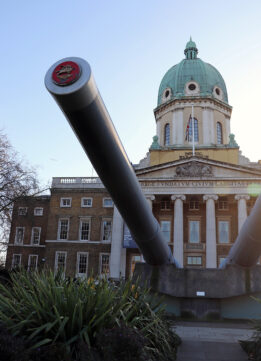 15-inch Naval Guns Outside the Imperial War Museum