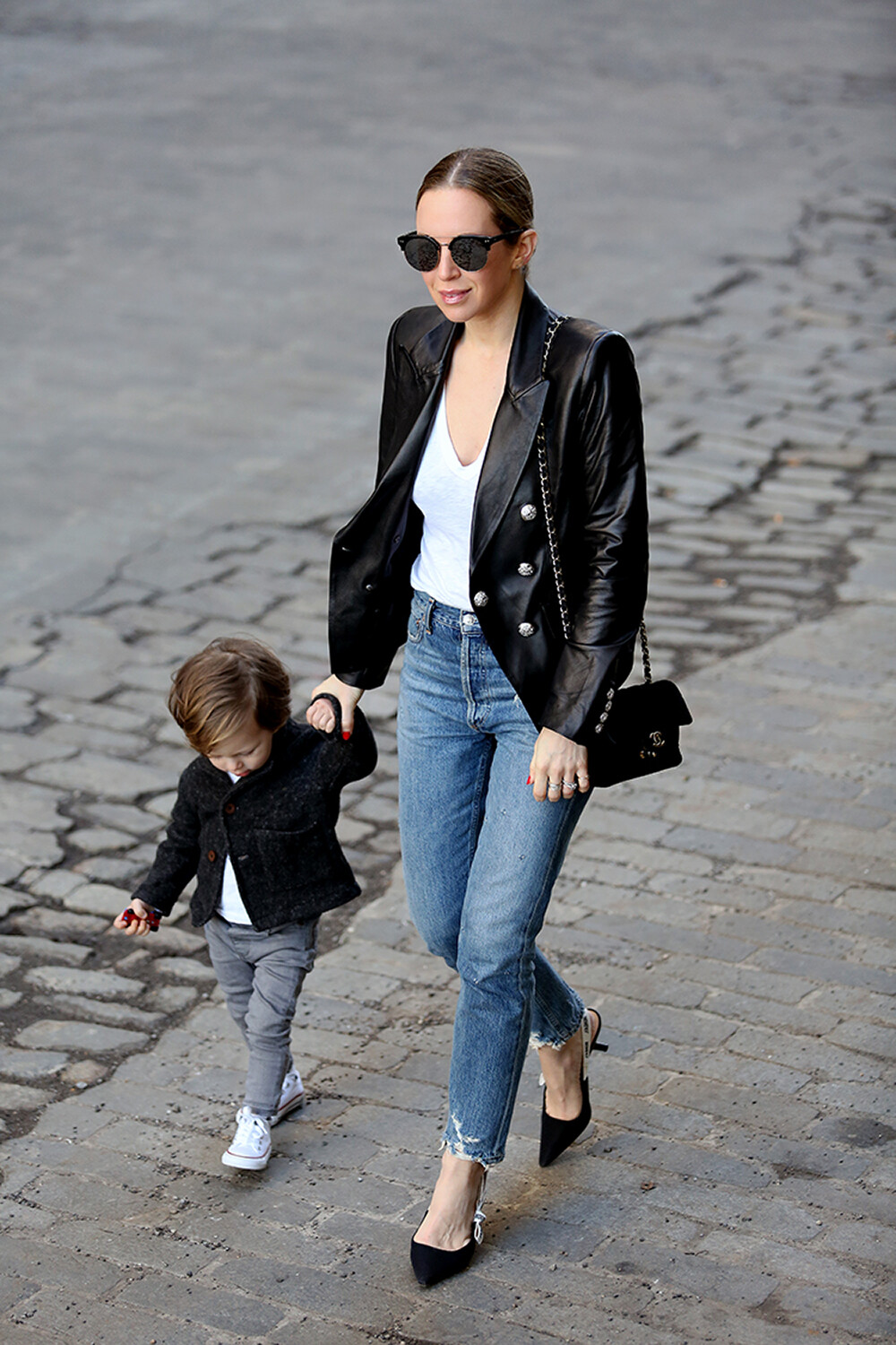 Brooklyn Blonde Helena Glazer - Momentum in Veronica Beard Blazer