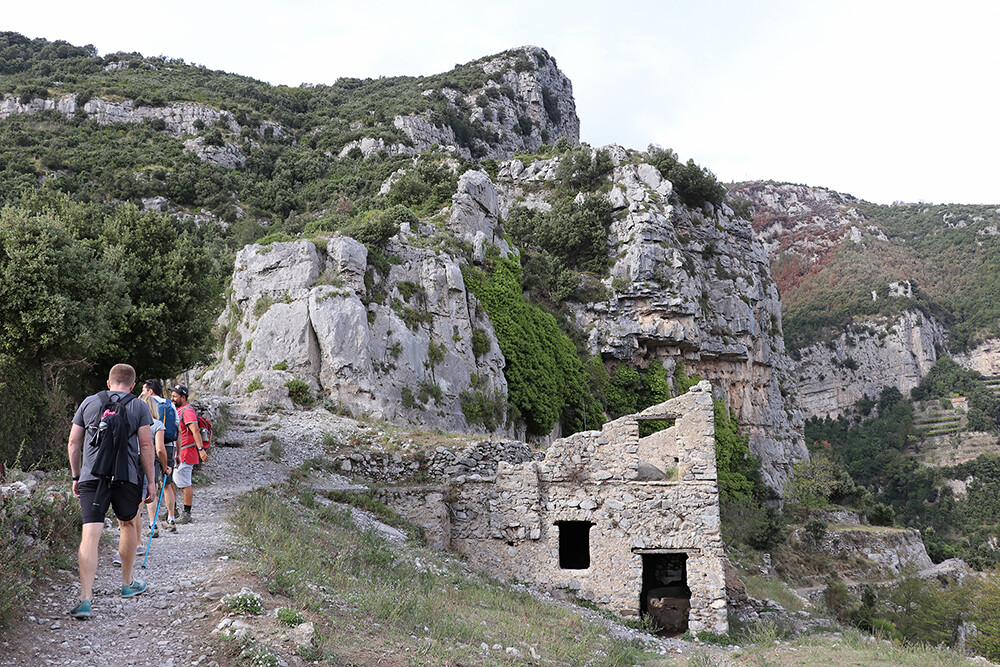 Group Hike in Italy