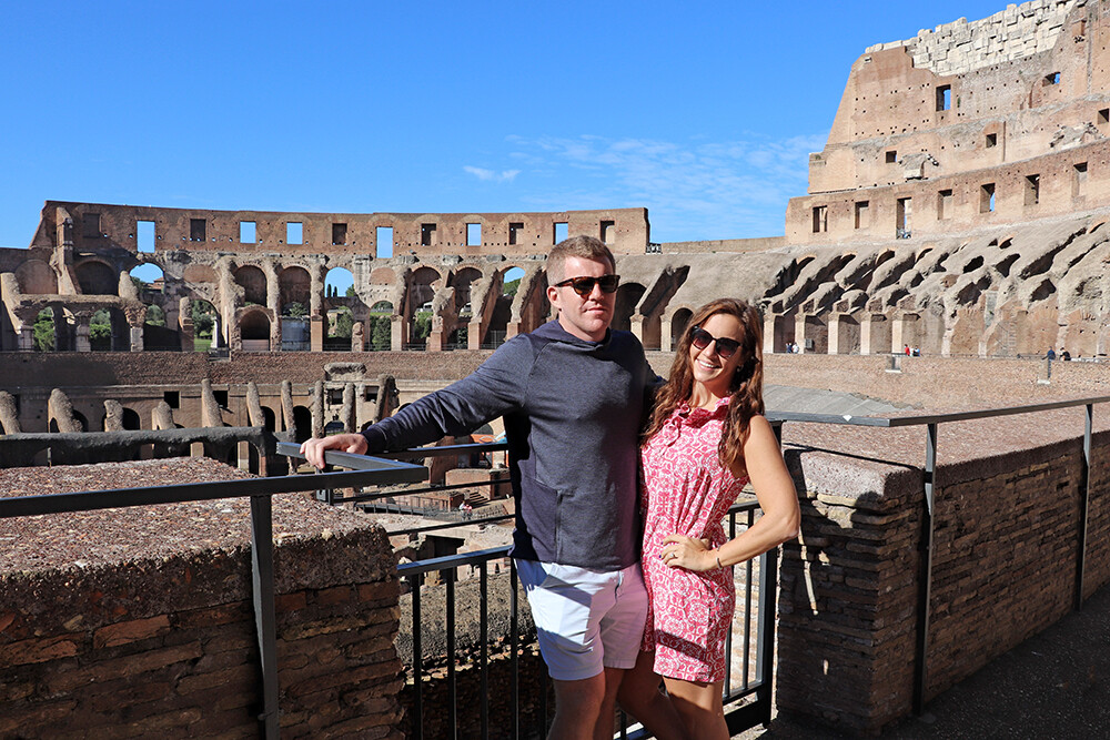 Inside the Colosseum with Mark