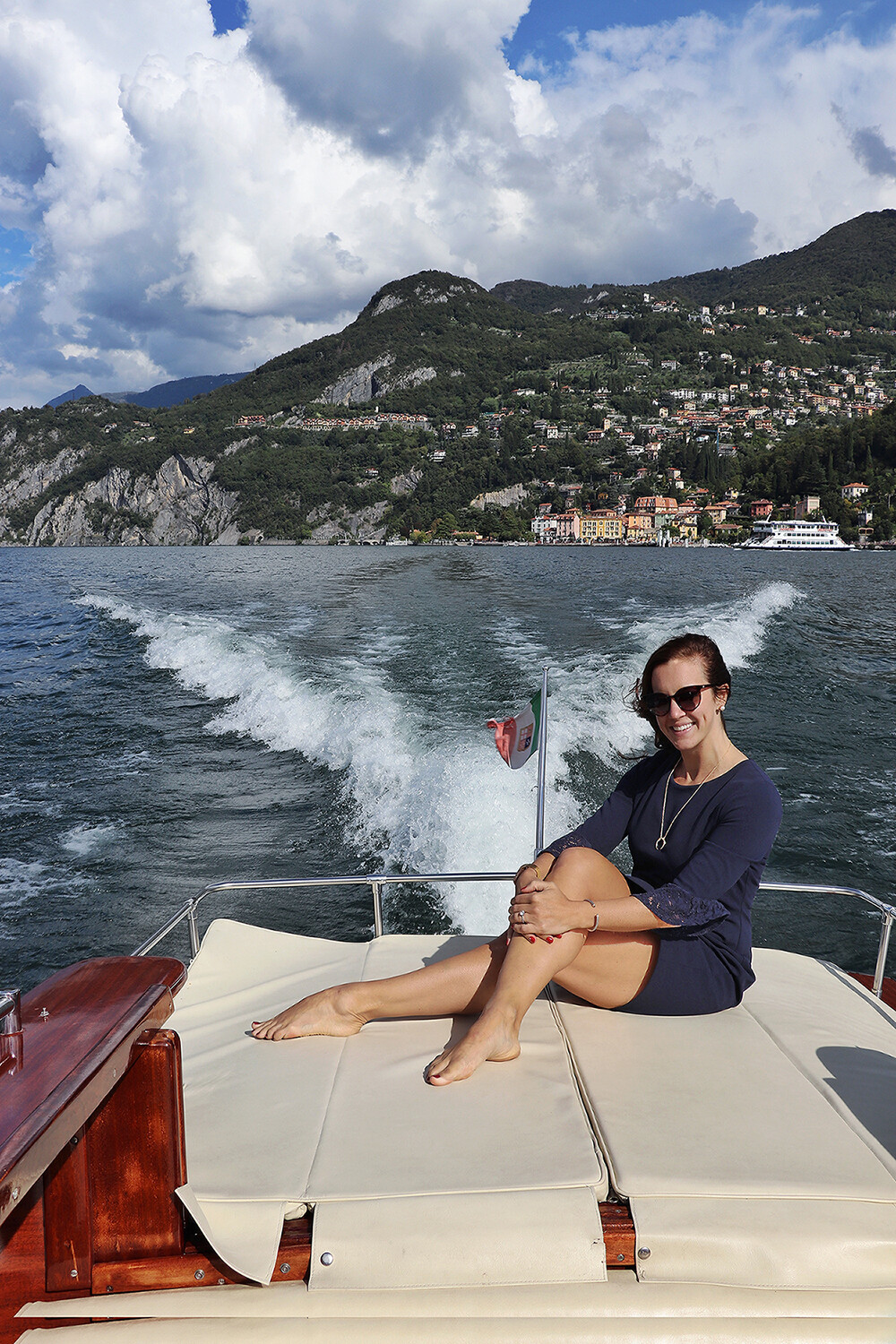 Live from Italy - Travel Blogger 30th Birthday Boat Trip on Lake Como