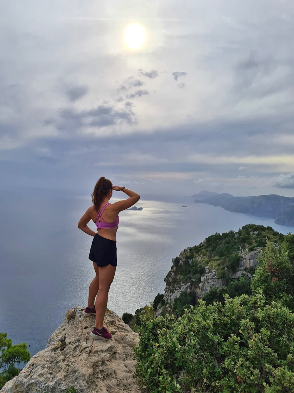 Positano Amalfi Coast Path of the Gods - Look Out Point