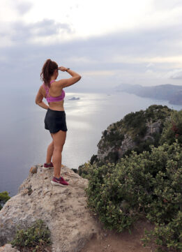 Positano Amalfi Coast Path of the Gods - Travel Blogger at Look Out Point