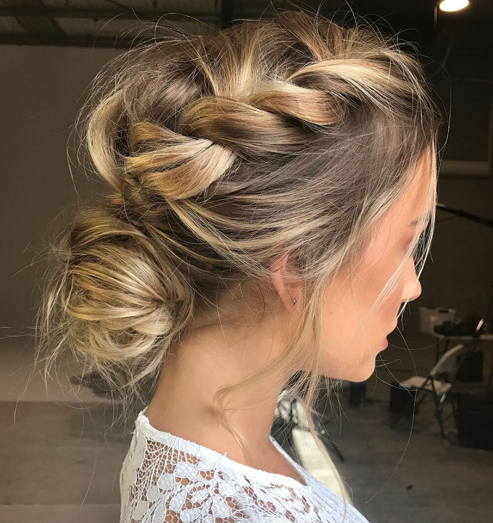 Tania Maras Textured Low Updo