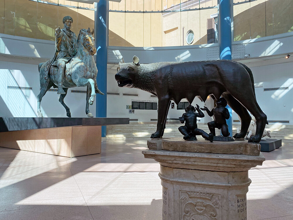 The Capitoline She-Wolf