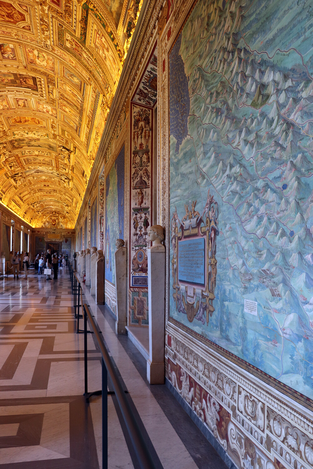 The Vatican Gallery of Maps