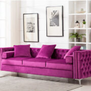 Velvet Couches - House of Hampton Zaida Sofa