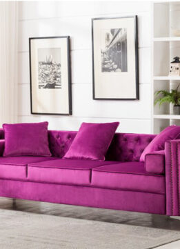 Velvet Couches - House of Hampton Zaida Sofa