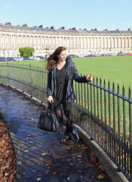 Barbour Hooded Jacket at the Royal Crescent