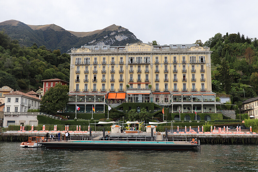 Grand Hotel Tremezzo from the Water