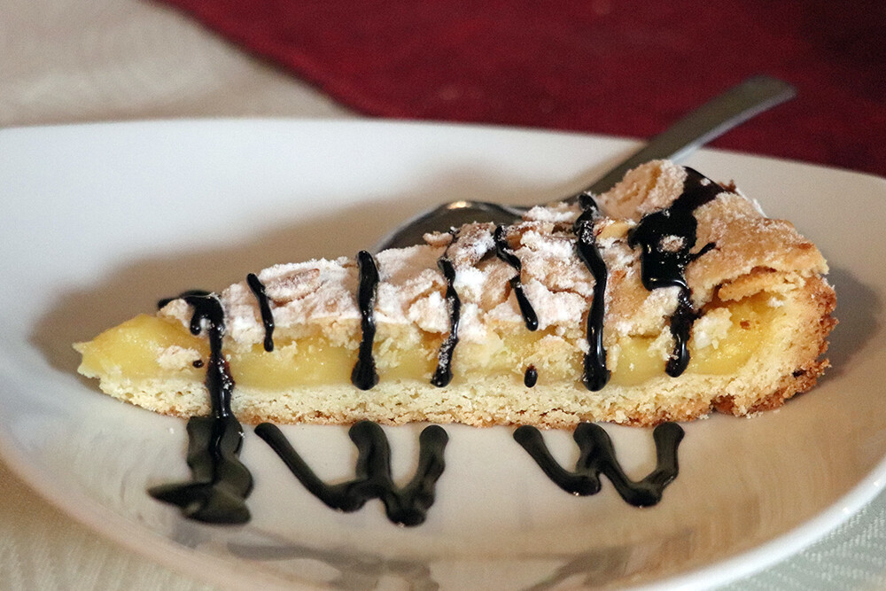Lemon and Cream Tart Pasta at Fattoria Palaia