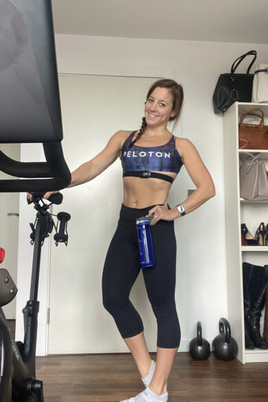 London Fitness Blogger with Peloton