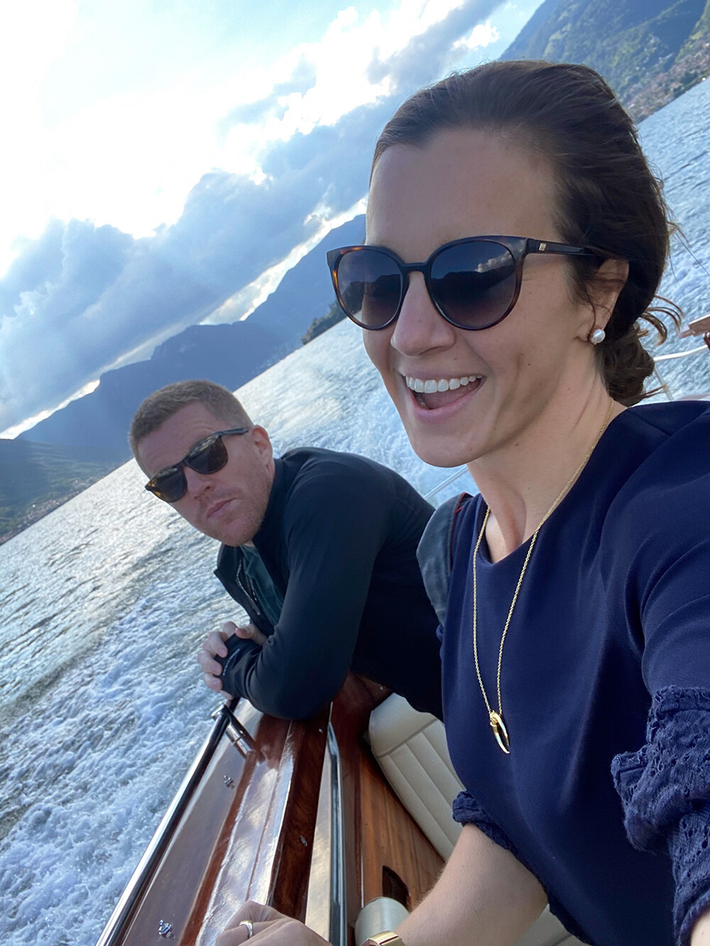 Selfie on the Boat