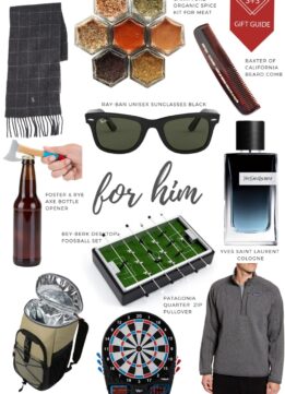 Sparkles and Shoes 2020 Holiday Gift Guide - Gifts for Him