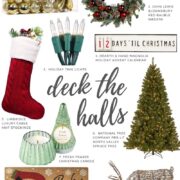 Sparkles and Shoes - Christmas 2020 Deck the Halls Decorations Gift Guide