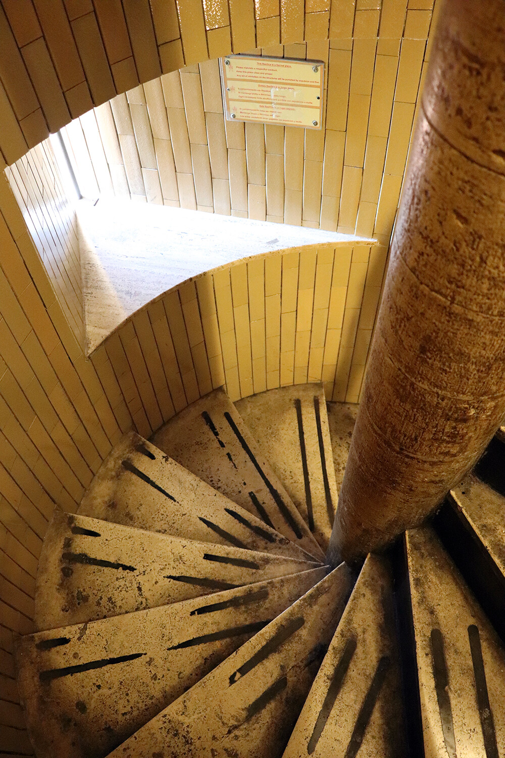Spiral Staircase to the top of St. Peter's Basilica