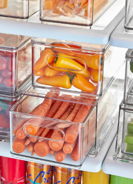 The Home Edit Fridge Storage Solution