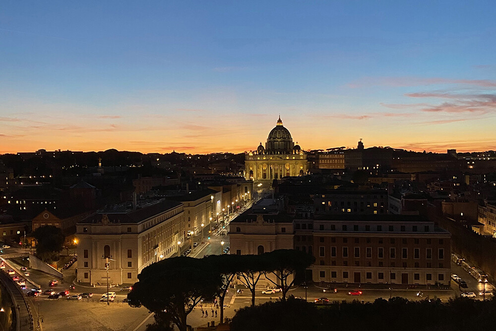 The Vatican at Sunset