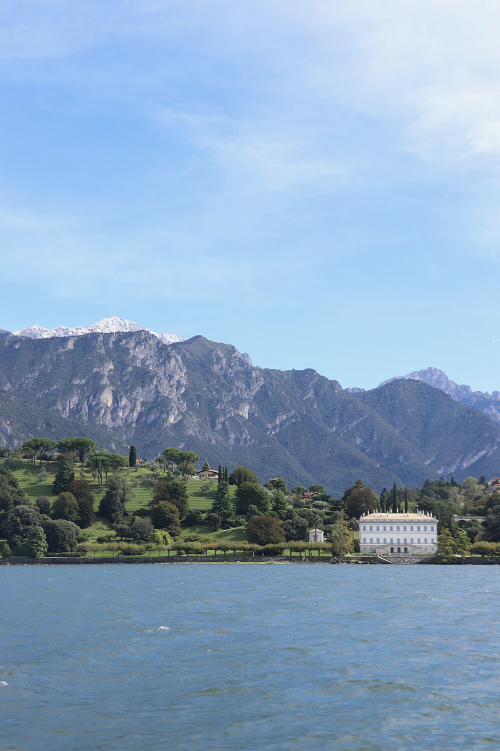 Villa Melzi from the Distance