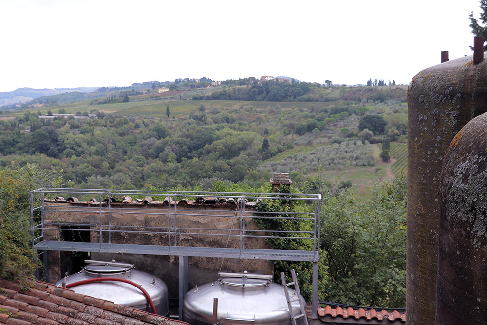 Wine Processing at Castello Sonnino