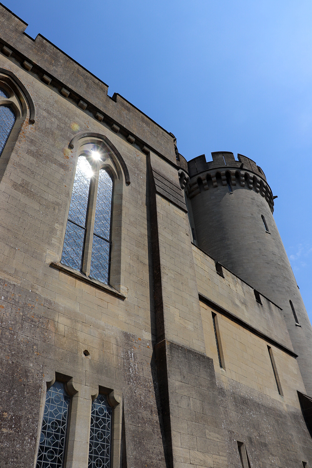 Arundel Castle Tour - Great Hall from the Outside