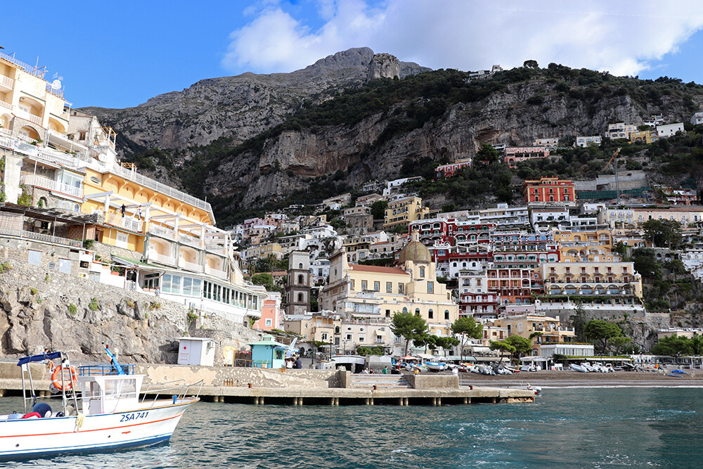 Capri Boat Trip - Positano from the Water