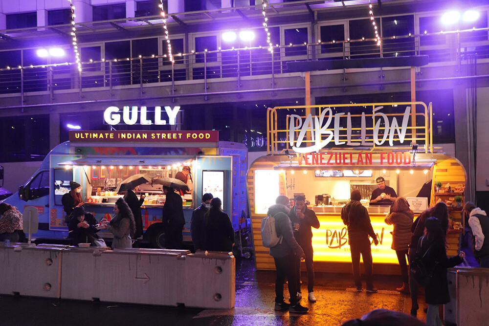Food Trucks at Selfridges Christmas Market