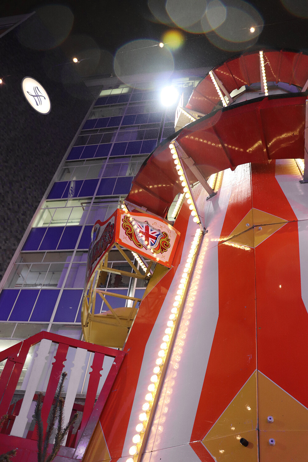 Helter Skelter Ride at Selfridges Christmas Market