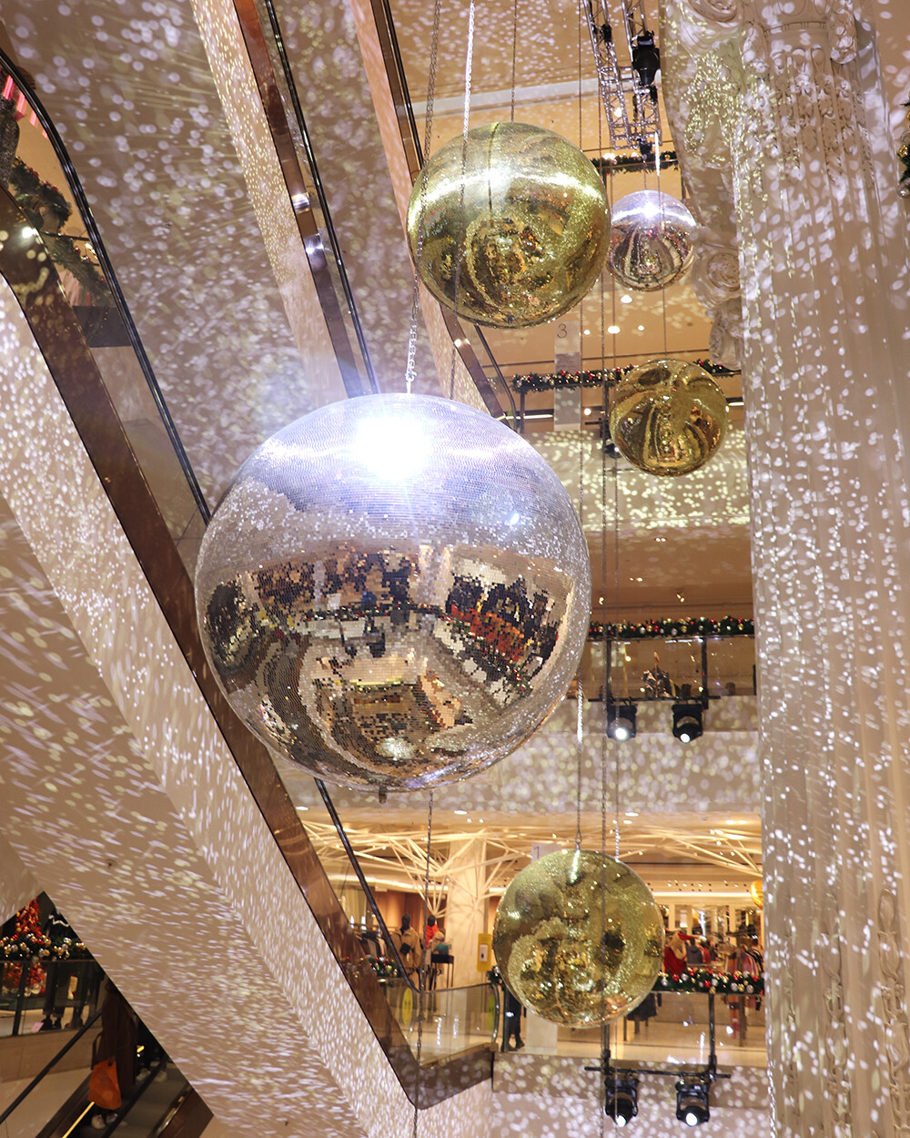 Luxury Christmas Decorations at the Christmas Shop in Selfridges