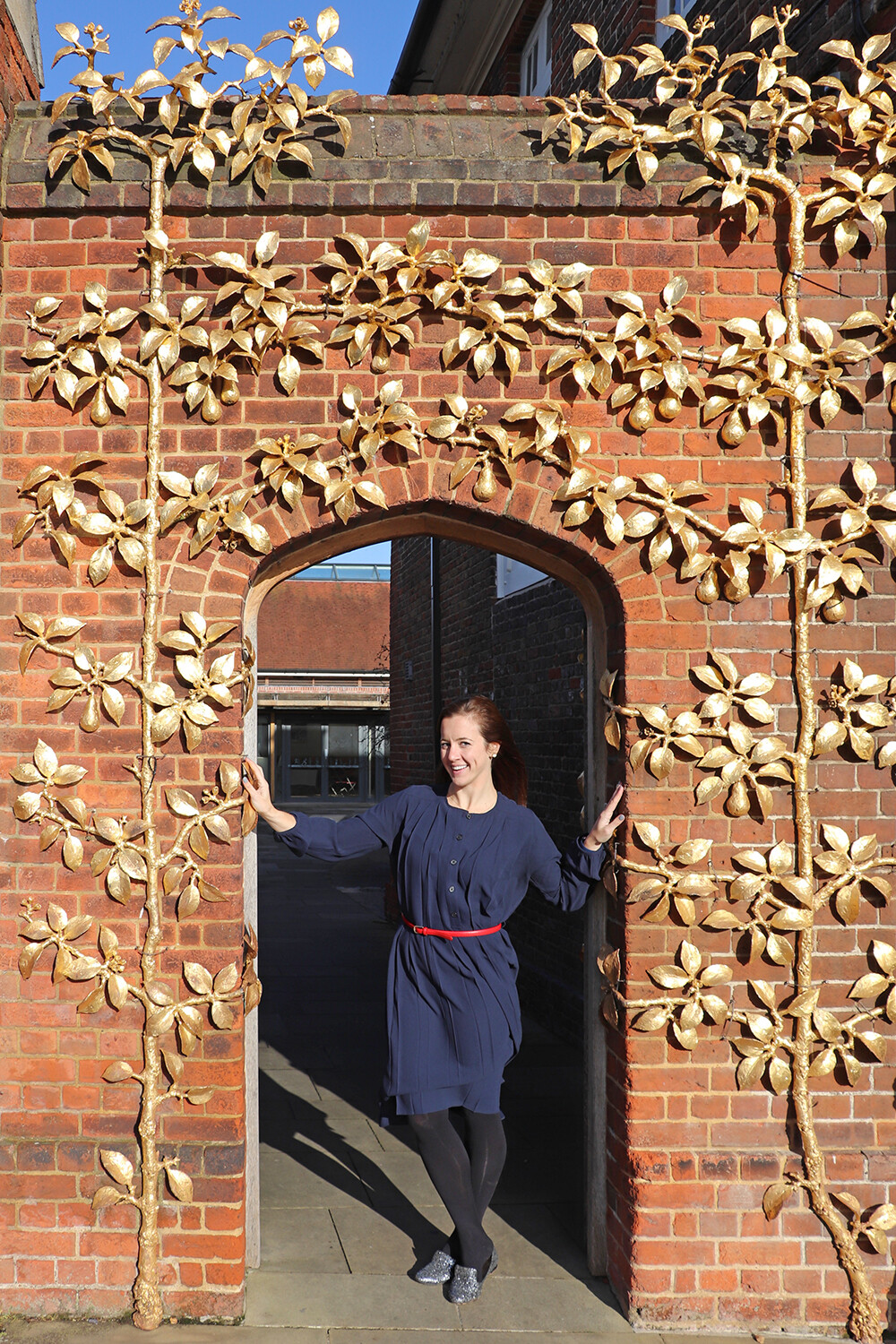 Navy and Red at Clore Learning Centre Hampton Court Palace