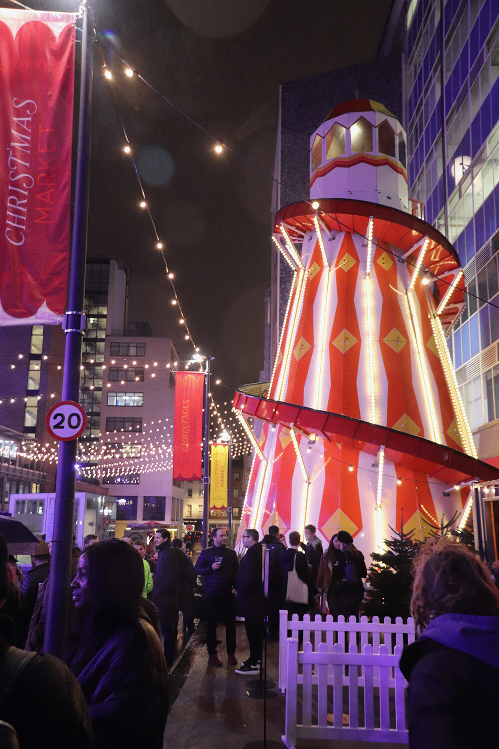 Opening Night of Selfridges Christmas Market on the Mews