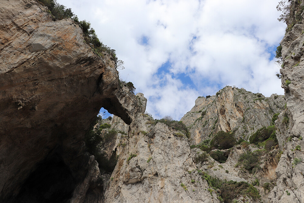 Rock Formations in Capri