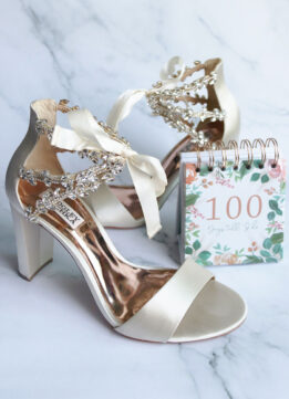 100 Days and Counting - Badgley Mischka Ever After Embellished Sandals