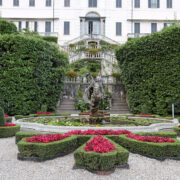 Fountain of Villa Carlotta on Lake Como