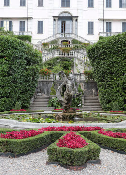 Fountain of Villa Carlotta on Lake Como